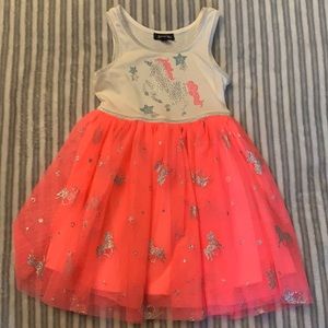 Toddler girl unicorn dress size 4